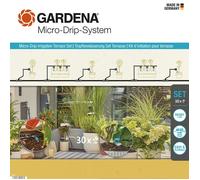 GARDENA Set Micro-Goutte-à-Goutte pour Terrasse (30 plantes), Goutteurs