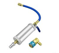Kit d'injecteur d'huile pour compresseur de climatisation automobile R134A avec filetage 1/4 et construction résistante à l'huile