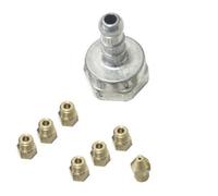 Kit d'injecteurs butane / propane (136468-46638) Four cuisinière (76X3235 BRANDT DE DIETRICH SAUTER OCEAN THERMOR SAMET SANGIORGIO THOMSON VEDETTE CRYSTAL FAGOR)