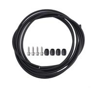 Kit d'insert de tuyau de frein hydraulique pour compatibilité SRAM, comprend 4 olives et 4 inserts, clé à outils pour une installation sécurisée (noir)