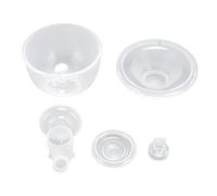 Kit d'inserts de bride de tire-lait portable, kit de valve à bec de canard confortable et efficace de qualité supérieure pour tire-lait S9 S10 S12, matériau ABS sans danger pour (27 mm)