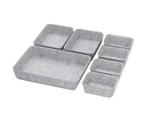 Kit d'inserts de tiroir 'the organizer', 7 pièces