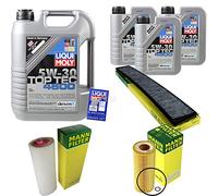 Kit d'inspection 8 l LM Top Tec 4600 5W-30 + paquet de filtres MANN 9786484