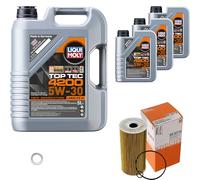 Kit d'inspection avec huile moteur Top Tec 4200 5W-30, filtre à huile, bague d'étanchéité