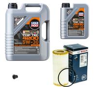 Kit d'inspection avec huile moteur Top Tec 4200 5W-30, filtre à huile, vis de fermeture