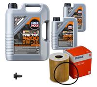 Kit d'inspection avec huile moteur Top Tec 4200 5W-30, filtre à huile, vis de fermeture
