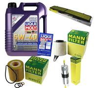 Kit D'Inspection Filtre Huile Additif Liqui Moly 5L 5W-40 pour BMW 3er E90 316i