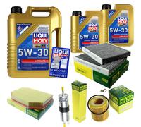 Kit D'Inspection Filtre Huile Additif Liqui Moly 7L 5W-30 pour BMW 5er F10 F18