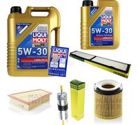 KIT D'INSPECTION FILTRE HUILE DE LIQUI MOLY 6L 5W-30 pour BMW X1 E84 xDrive20i