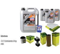 KIT D'INSPECTION FILTRE HUILE DE LIQUI MOLY 8L 5W-30 pour Audi Q5 8R 3.0