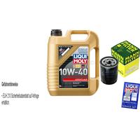 Kit D'Inspection Filtre Huile Liqui Moly 5L 10W-40 pour Nissan Micra II K12 1.2