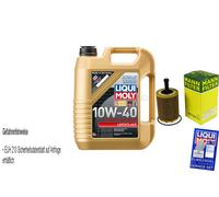 Kit D'Inspection Filtre Huile Liqui Moly 5L 10W-40 pour VW Passat Modèle 3C5