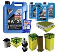 Kit D'Inspection Filtre Huile Liqui Moly 8L 5W-30 pour Audi, A4 Toute 8KH B8