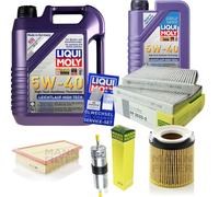 Kit D'Inspection Filtre Huile Liqui Moly Huile 6L 5W-40 pour BMW 5er F10 528i
