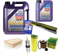 Kit D'Inspection Filtre Huile Liqui Moly Huile 6L 5W-40 pour BMW X1 E84