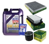 Kit D'Inspection Filtre LIQUI MOLY Huile 5L 5W-40 Pour KIA Cee'D JD 1.6 GT Pro