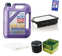 Kit D'Inspection Filtre LIQUI MOLY Huile 5L 5W-40 Pour KIA Rio III UB 1.4 CVVT