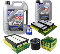 Kit D'Inspection Filtre Liqui Moly Huile 6L 10W-40 pour Mazda 5 CR19 2.0 CD