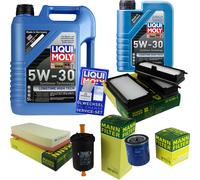 Kit D'Inspection Filtre Liqui Moly Huile 6L 5W-30 Pour Lancia Zeta 220 2.0 16V