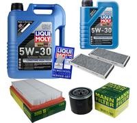 Kit D'Inspection Filtre LIQUI MOLY Huile 6L 5W-30 Pour Mazda MPV II LW 2.0 Di