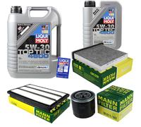 Kit D'Inspection Filtre LIQUI MOLY Huile 6L 5W-30 Pour Mitsubishi Pajero IV V8_W