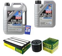 Kit D'Inspection Filtre Liqui Moly Huile 6L 5W-30 pour Mitsubishi Parejo IV V8