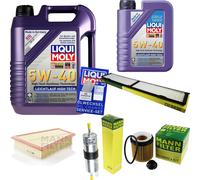 Kit D'Inspection Filtre Liqui Moly Huile 6L 5W-40 pour BMW X1 E84 sDrive20i