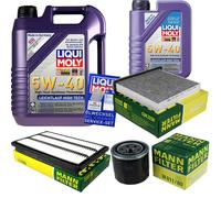 Kit D'Inspection Filtre Liqui Moly Huile 6L 5W-40 pour Mitsubishi Pajero IV V8_