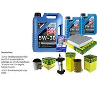 Kit D'Inspection Filtre Liqui Moly Huile 7L 5W-30 pour Audi Q5 8R