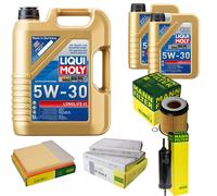Kit D'Inspection Filtre LIQUI MOLY Huile 7L 5W-30 Pour BMW 5 Série F10 F18 535I