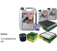 Kit D'Inspection Filtre Liqui Moly Huile 7L 5W-30 pour Subaru Outback Br 3.6 R