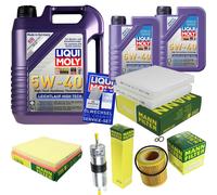 Kit D'Inspection Filtre LIQUI MOLY Huile 7L 5W-40 Pour BMW X3 F25 XDRIVE35I