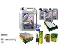 Kit D'Inspection Filtre Liqui Moly Huile 8L 10W-40 pour BMW 3er Coupé E36 3.0