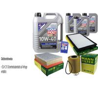 Kit D'Inspection Filtre Liqui Moly Huile 8L 10W-40 pour BMW 3er Coupé E36 3.2