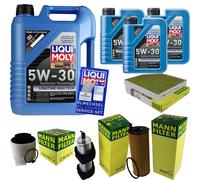 Kit D'Inspection Filtre Liqui Moly Huile 8L 5W-30 pour Audi A4 Toute 8KH B8 3.0