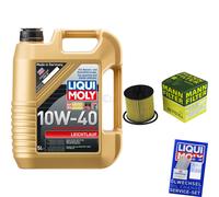 KIT D'INSPECTION FILTRE LIQUI MOLY ÖL 5L 10W-40 pour VW Golf V 1K1 1.4 TSI