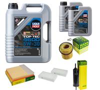 KIT D'INSPECTION FILTRE LIQUI MOLY ÖL 7L 5W-30 pour BMW X3 F25 xDrive35i
