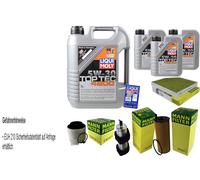 KIT D'INSPECTION FILTRE LIQUI MOLY ÖL 8L 5W-30 pour Audi A4 Toute 8KH B8 3.0