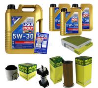 KIT D'INSPECTION FILTRE LIQUI MOLY ÖL 8L 5W-30 pour Audi Q5 8R 3.0