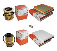 Kit d'inspection Kit d'entretien avec filtre à huile OX 386D, filtre à air LX 1926, filtre à carburant KX 208D, filtre d'habitacle LA 75, vis de fermeture