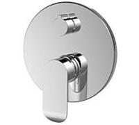 Kit d'installation AqvaZone AqvaBasic IV 002666440 chromé, pour robinetterie de baignoire et douche