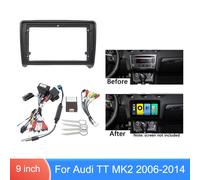 Kit d'installation autoradio pour Audi TT MK2 2006-2014 - Solution de conversion d'interface audio pour système d'autoradio