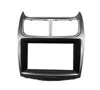 Kit d'installation d'autoradio pour Chevrolet pour SAIL 2004-2014 Autoradio Double 2 Din DVD GPS Lecteur Stéréo Panneau Tableau Bord Kit Cadre de Radio Façade Autoradio(7INCH Frame Silver)