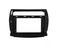 Kit d'installation d'autoradio pour Citroen pour C4 C-Triomphe C-Quatre 2004-2014 DVD 9 "Voiture Fascia Radio Panneau Tableau Bord Kit Cadre de Radio Montage Autoradio(Frame-Black)