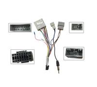 Kit d'installation d'autoradio pour Civic 2000-2006 9 Pouces Android Fascia Voiture DVD Cadre Audio Adaptateur Tableau Bord Kits Cadre de Radio Montage Autoradio(Only Cord)