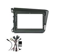 Kit d'installation d'autoradio pour Civic 9 FB FK FD LHD 2011-2015 Double Din 9 ''Voiture GPS Lecteur Vidéo DVD Kit De Tableau De Bord Cadre de Radio Façade Autoradio(Frame wire)