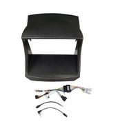 Kit d'installation d'autoradio Pour Ford Pour Fiesta Mk6 MK7 2009 - 2017 Cadre D'autoradio 9 Pouces Faisceau Câbles 16 Broches Cordon D'alimentation Cadre de Radio Façade Autoradio(Frame Canbus 12-17)