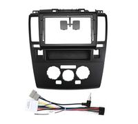 Kit d'installation d'autoradio pour Nissan pour TIIDA 2006-2011 9 Pouces Autoradio Fascias Android MP5 Lecteur Stéréo(Black-A-Cable)
