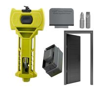 Kit d'installation de bouton de porte, kit d'installation de deadbolt,Équipement d'installation multifonctionnel professionnel portable - Équipement d'installation précis prof
