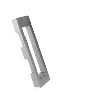 Kit d'installation de charnière de porte dissimulée | avec gabarit de guidage | avec gabarit de fente de charnière dissimulée dédié | Design léger et réutilisable | Pour charnières de porte de 13,5 à